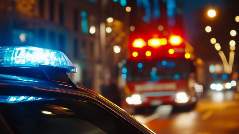 Government vehicle accident in California
